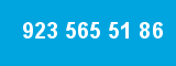 923 565 51 86 923 565 51 86